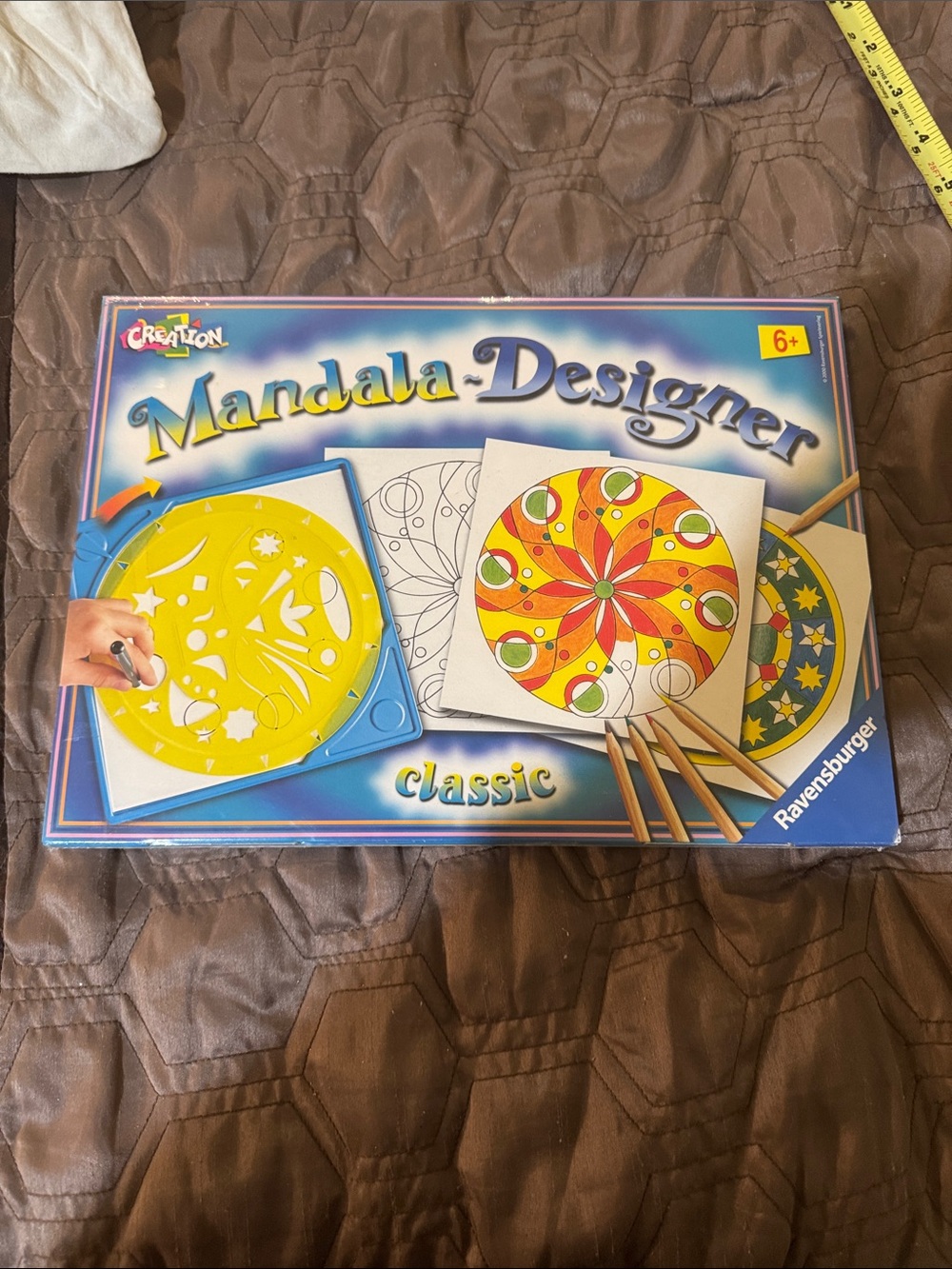 Ravensburger Mandala-Designer Art Kit - Blue, Yellow, Red, Green